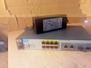 HP J9565A Switch HP Procurve 2615-8-PoE with  HP PSU - Picture 1 of 10