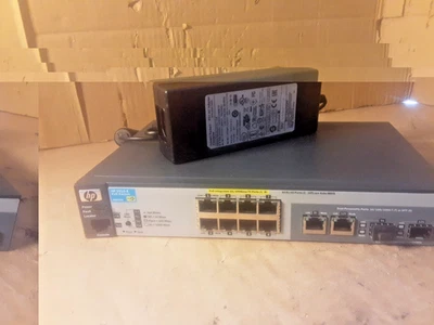 HP J9565A Switch HP Procurve 2615-8-PoE with  HP PSU - Image 1 of 4