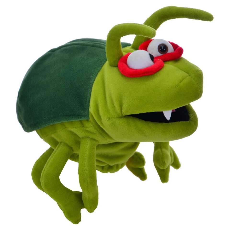 LIVING PUPPETS/MATTHIES SPIELPRODUKTE Handpuppe Kakerlake von Wiwaldi & Co. Baby Kakerlak verrückte Handspielpuppe