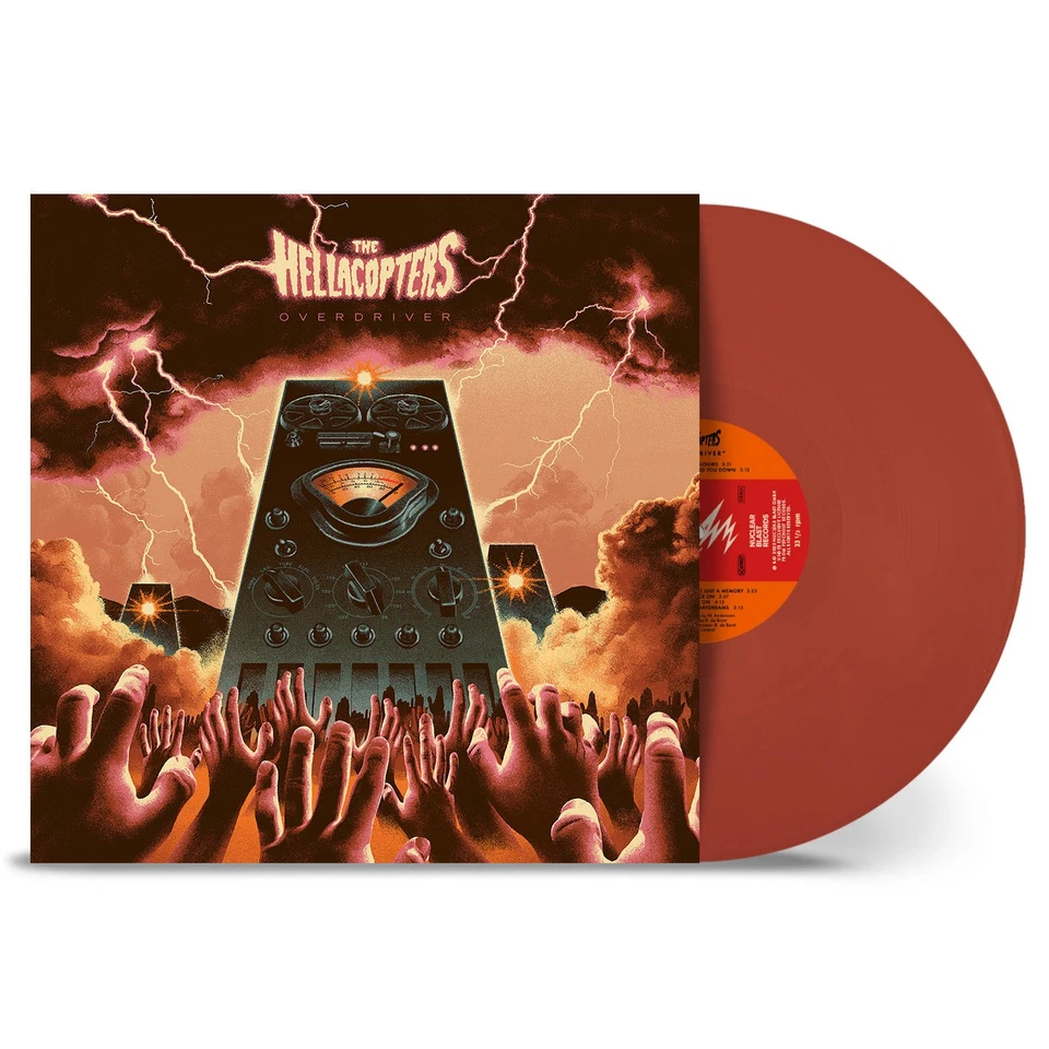 The Hellacopters Overdriver (Vinyl) 12" Album Coloured Vinyl - Bild 1 von 1