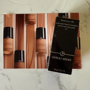 Giorgio Armani Luminous Silk Perfect Glow Flawless Foundation 3.5 Olive 30ml - Picture 1 of 3