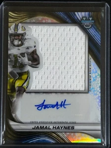 2024 Bowman U Best Jamal Haynes Jumbo Relic Auto - Picture 1 of 2