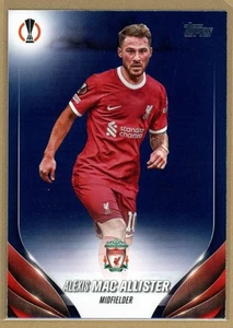 2024 Topps Europa League Alexis Mac Allister Liverpool Blue Parallel 132/250 - Picture 1 of 2