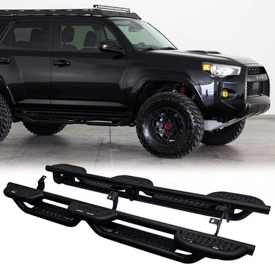 Vijay Fit 2010-2024 Toyota 4Runner Trail Edition Running Boards Steel Nerf Bar - Изображение 1 из 4