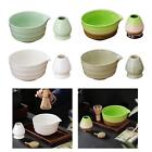2Pcs Traditional Matcha Bowl with Whisk Holder Whisk Tea