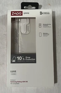 ZAGG Gear4 Luxe Clear Slim Case for Samsung Galaxy A54 5G - Picture 1 of 1