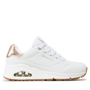 Skechers 177094/WHT UNO-GOLDEN AIR Weiß Gr.40 Damen Sneaker UVP:90€ NEU (46432)