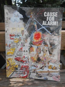 Cause For Alarm!: A 30 Year Cartoon History of LAFD Los Angeles Fire 1995 Comic - Picture 1 of 6