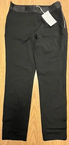 Nuevo con etiquetas Everlane Stretch Ponte Crop Pantalón, Negro, 4 - Imagen 1 de 5