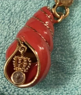 Novo Berloque Mar Concha Concha Concha de Costura Suculenta Raro Muito Bom Estado - Imagem 1 de 4