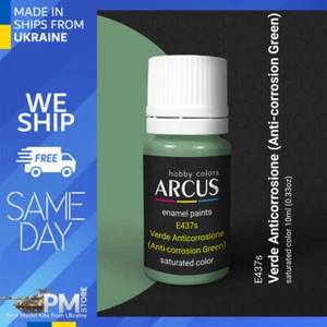 Arcus 437 Enamel paint Regia Aeronautica Italiana Anti-corrosion Green 10ml - Picture 1 of 3