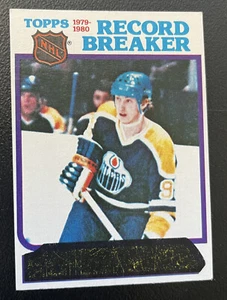 UN ROBO... ¡BONITO! 1980 Topps Oilers Wayne Gretzky #3 - Imagen 1 de 2