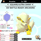 ✨ ULTRA SHINY ARCANINE ✨ | 6IV BATTLE-READY | Pokemon Sword and Shield