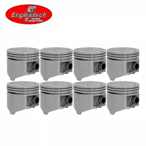 Flat Top Piston Set 020" FOR Chrysler Dodge Plymouth 318 LA V8 1967-1984 - Picture 1 of 1