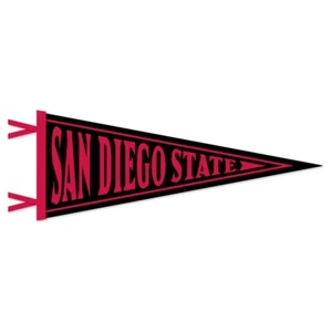 San Diego State Aztecs Wool Felt Pennant - 9" x 24" - Picture 1 of 1