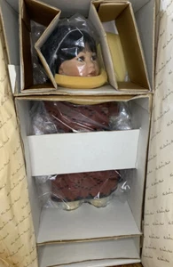 Danbury Mint Little Blossom Native American Girl Doll NOS Never Unpacked  Papers - Picture 1 of 16