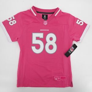 NEW Von Miller Denver Broncos Jersey Girls Large 14 #58 NFL Football