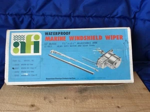 AFI Waterproof Marine Windshield Wiper Part  30001 Model  WMW-80-12mm-D - NEW - Picture 1 of 8