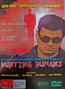 DVD de terror Hunting Humans película B asesino en serie acecho indie bajo presupuesto - Imagen 1 de 5