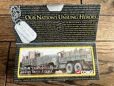 Corgi M35 A1 "Deuce and a Half" 2.5 Ton Cargo Truck U.S. USMC Vietnam 1/50 Scale - Image 1 of 3
