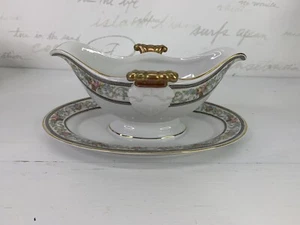 Royal Bavarian The Meriden Hutschenreuther Selb Rose Floral Gravy Serving Bowl - Picture 1 of 12