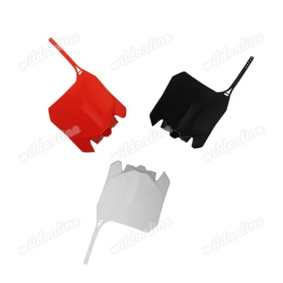  Placa de matrícula delantera para Honda CRF250R 2014-2017 Honda CRF450R 2013-2016 Foto 1 de 4