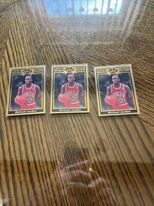 Michael Jordan Bulls 1992 Cartwrights Players Choice Gold Foil Card #9 3 Cards - Picture 1 of 9