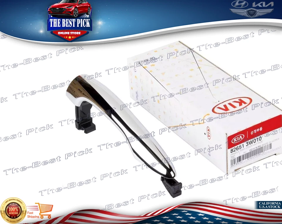 ⭐GENUINE⭐ Door Handle Outside Left DRIVER LH for Kia Sportage 11-16 826513W010 Foto 1 de 1