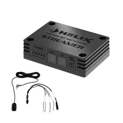 HELIX BT HD STREAMER + Micrófono Manos Libres Bluetooth Audiophile aptX Óptico Foto 1 de 4