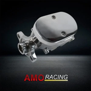 GM Universal Cast Aluminum Master Cylinder 1 1/8" Bore Chrome Smooth Top - Foto 1 di 5