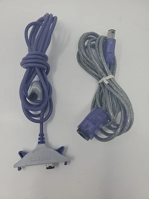 Nintendo GameCube GBA Link Cable + Controller Extension Cable Bundle | Tested Wo - Image 1 of 4