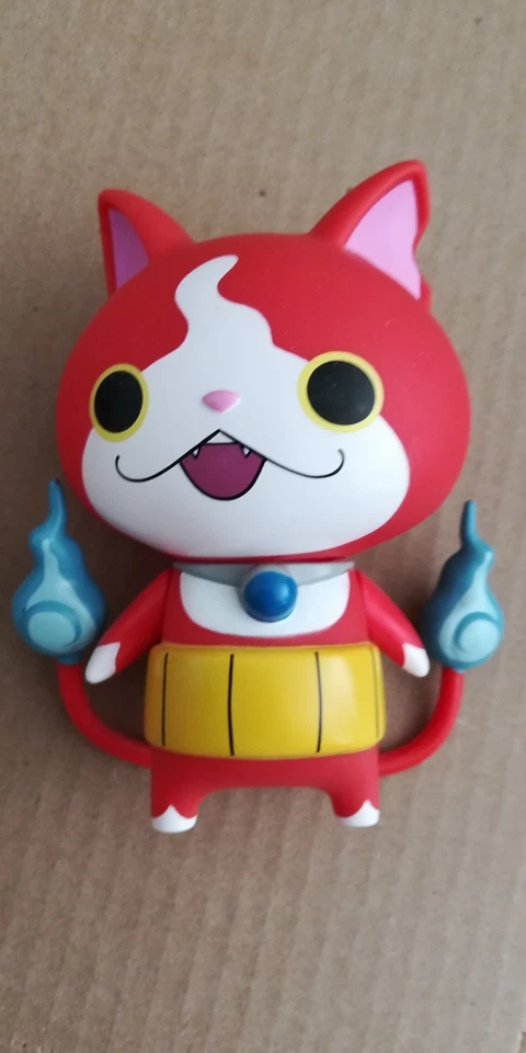 JIBANYAN Yokai Reloj Figura Vinilo | Buen Estado Juguete Japonés Anime Gato Fantasma Foto 1 de 2