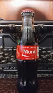 SHARE A COKE WITH MOM 8OZ BOTTLE - Picture 1 of 3