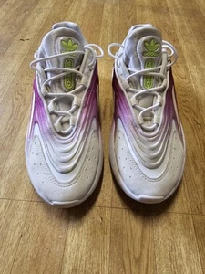Adidas Ozelia Shoes Womens US 8 White Retro Running Tennis Gym Walk Sneakers - Picture 1 of 11