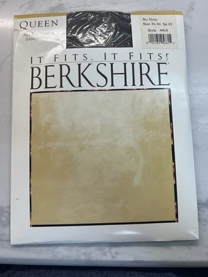 Sandalia transparente de colección Berkshire Queen todo el día talla 3x-4x estilo gris Nu 4416 Foto 1 de 2