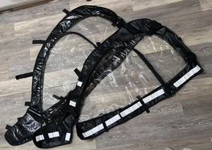 Soft Upper Door Cab Enclosures Set for 2020-2024 CFMOTO ZFORCE 950 HO EX/ Sport - Picture 1 of 5
