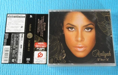AALIYAH CD+DVD I Care 4U w/Bonus Track 2003 OOP Japan OBI AVCD-17267~8 - Image 1 of 2
