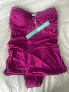 BNWT Melissa Odabash Swimsuit Bandeau UK12 - Picture 1 of 5
