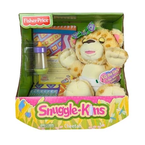 Juguete de peluche Snuggle-kins Cheetah 2007 Fisher Price como nuevo en caja edición temprana sin usar, en caja original - Imagen 1 de 10