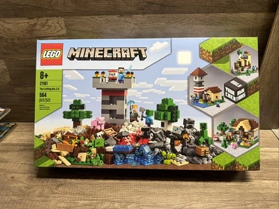 LEGO Minecraft The Crafting Box 3.0 (21161) New & Factory Sealed - Image 1 of 4