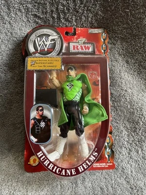 Figura de acción de lucha libre WWF RAW Unchained Fury Hurricane Helms Jakks 2002 NUEVO Foto 1 de 4