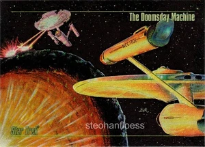 1993 Skybox Star Trek Master Series Spectra Etch S5 The Doomsday Machine - Picture 1 of 1