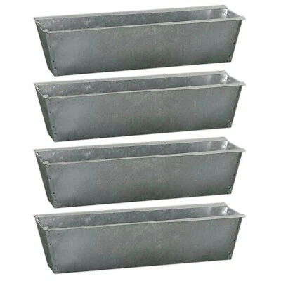 4er Set Pflanzkasten Zink Europalette Hochbeet Blumenkasten Palette Blumentopf - Bild 1 von 3