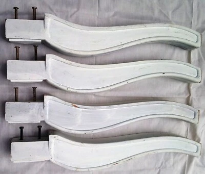4 patas de mesa de muebles de madera para restauración 23" de alto Foto 1 de 4