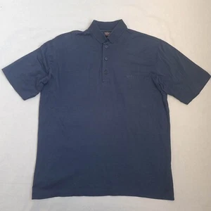 Paul & Shark Yachting Mens Polo Shirt Size M / L Short Sleeve Cotton Blue Stripe - Picture 1 of 17