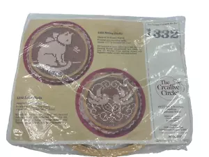 1986 Unopened Love Birds Embroidery The Creative Circle Needle Kit #1332 NEW - Picture 1 of 8