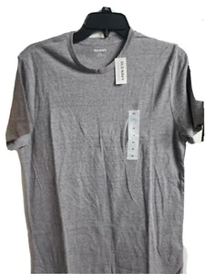 Old Navy superweicher SS grau gestreifter Pullover T-Shirt Herren Gr. XL #T7 - Bild 1 von 1