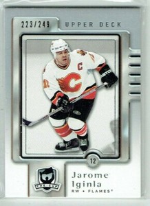 06-07 UD Upper Deck The Cup  Jarome Iginla  /249  HOF