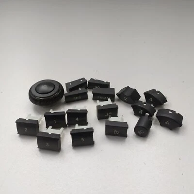 0630 Original Smart Forfour 454 Autoradio Tasten Tastenset A4548200379 - Bild 1 von 3