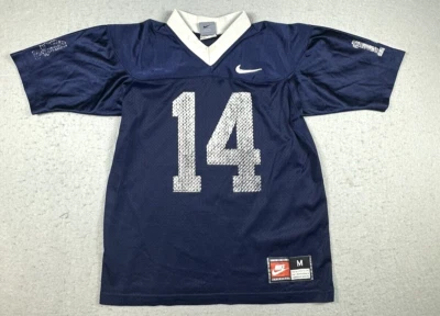 Camiseta Nike Vintage Años 90 Universidad Estatal de Pensilvania Juvenil Mediana Azul #14 Hecha en EE. UU. Foto 1 de 4
